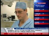 Len Funk on Sky Sports News talking about PRP in Athletes - April 2009